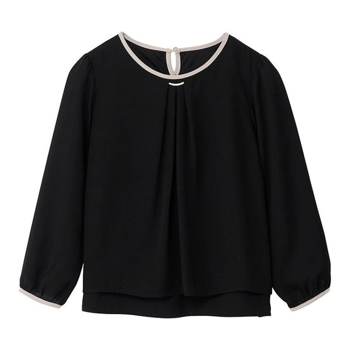 しまむらの配色ブラウス（どこでもっと！）