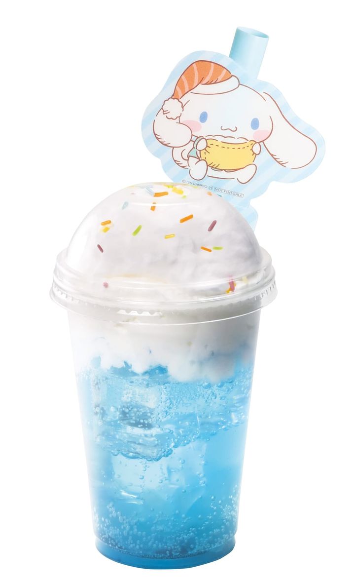 シナモロールの空飛ぶりんごソーダ