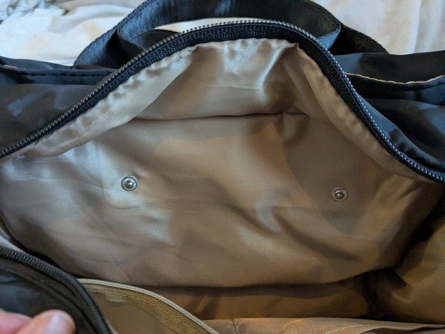 JTB完全監修3層バッグ開いたところ