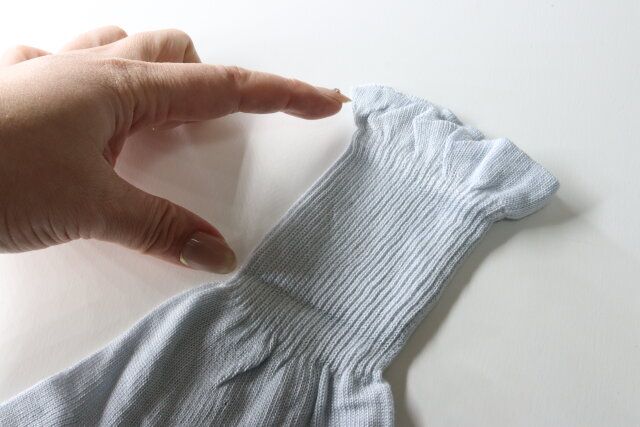 おうちケアニットグローブ（ロング丈、タッチパネル対応） 長い