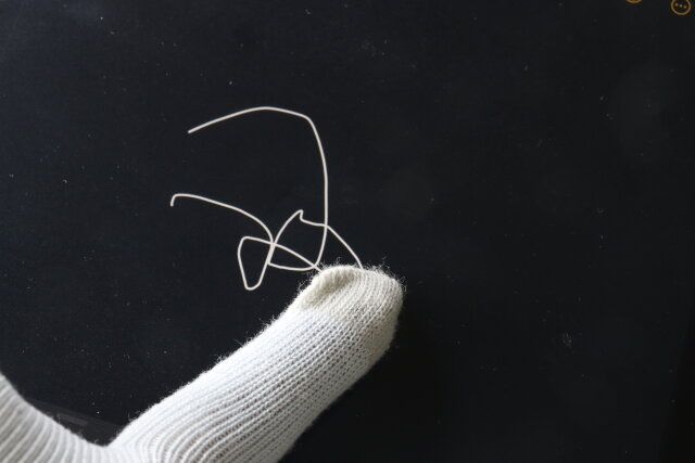 おうちケアニットグローブ（ロング丈、タッチパネル対応） スマホ操作