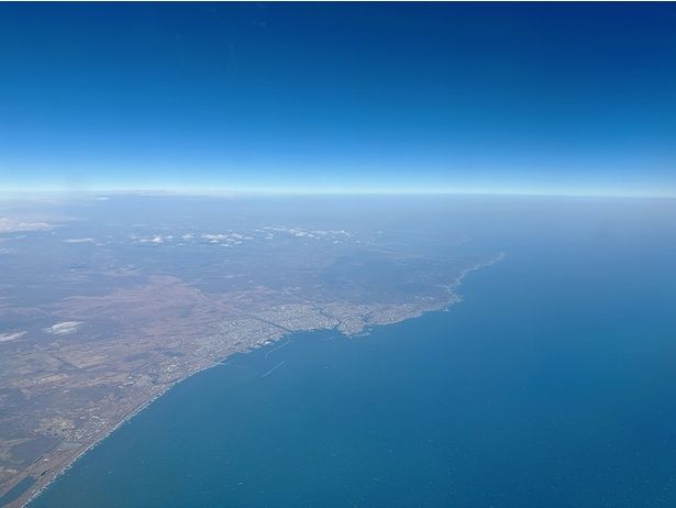 羽田から女満別空港までは、飛行機で2時間弱。意外と近い！