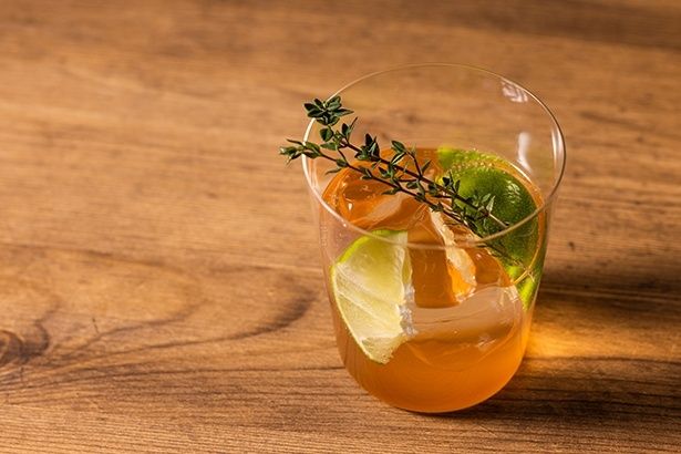 森の香りを感じて味わう、森林ソーダ