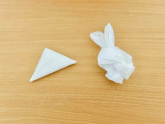 「しばってポイ」はもう卒業！レジ袋の一番キレイなたたみ方。わが家では即採用です♪