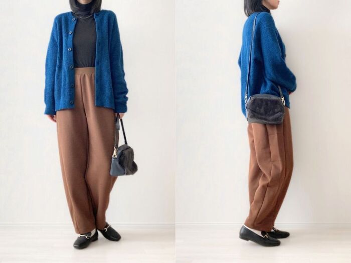 【ユニクロ】細見え＆脚長効果アリ！大人気「カーブパンツ」がついに値下げ！40代女子にもおすすめです♡