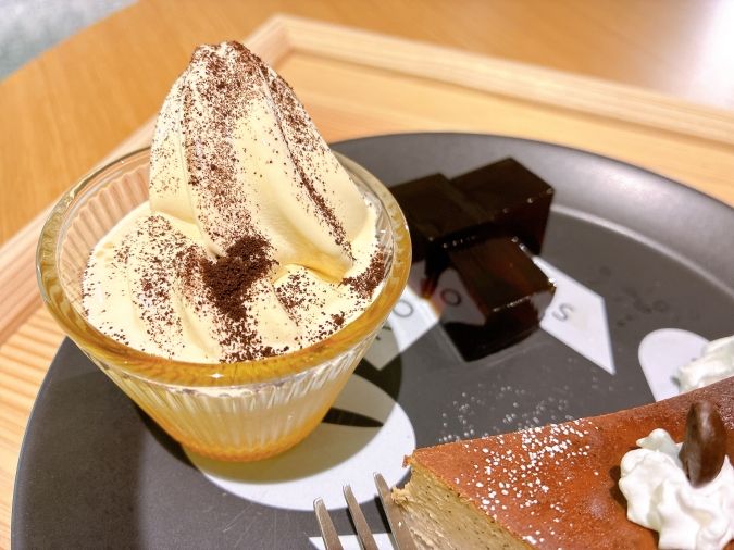 Book cafe 3rd Labo コーヒーバスクチーズプレート ミニソフト