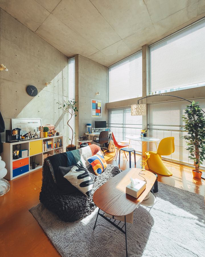 カラー選びで個性を演出。色使いにこだわったインテリア3選