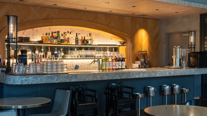 Restaurant &Grill Nine Doors バーカウンター