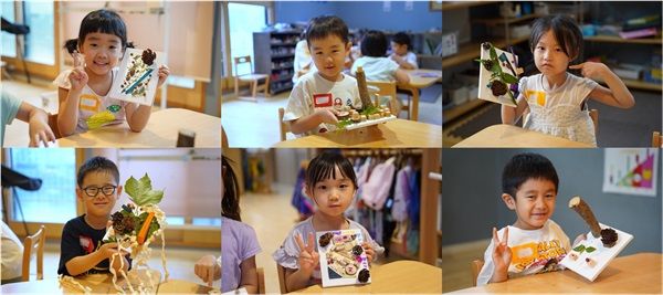 保育絵本『しぜん-キンダーブック』が題材のアートプログラム開始！非認知能力を育む