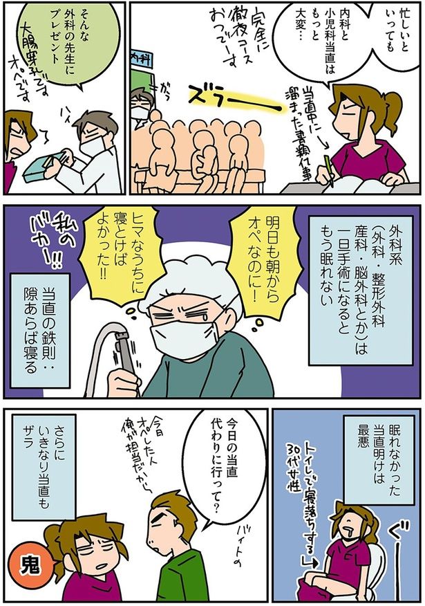 今日の当直代わりに行って？ （C）さーたり／KADOKAWA