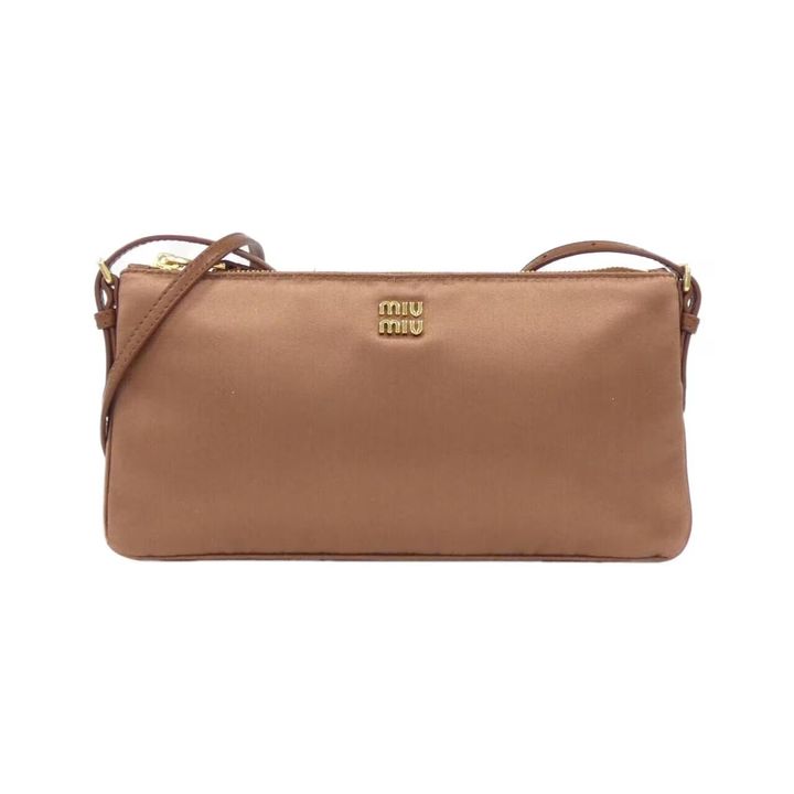 ミュウミュウのサテンのポーチ