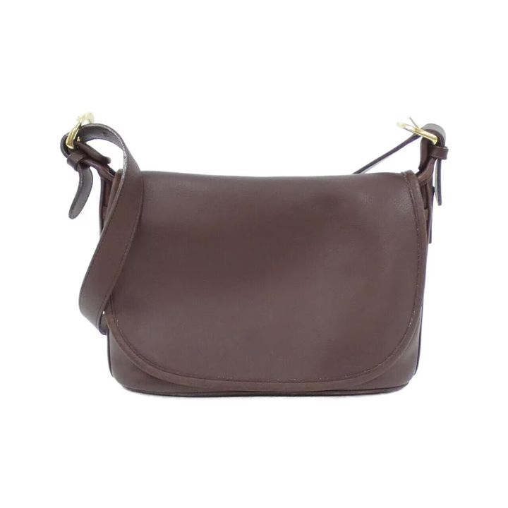 シンプルなオールドコーチのショルダーバッグ