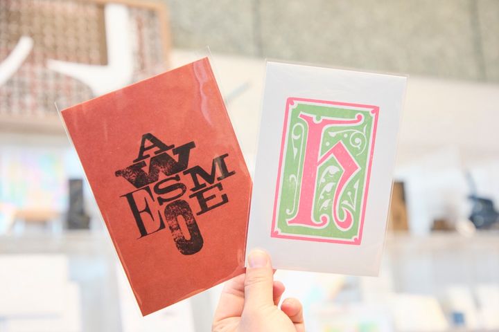 印刷博物館「ミュージアムショップ」ポストカード
