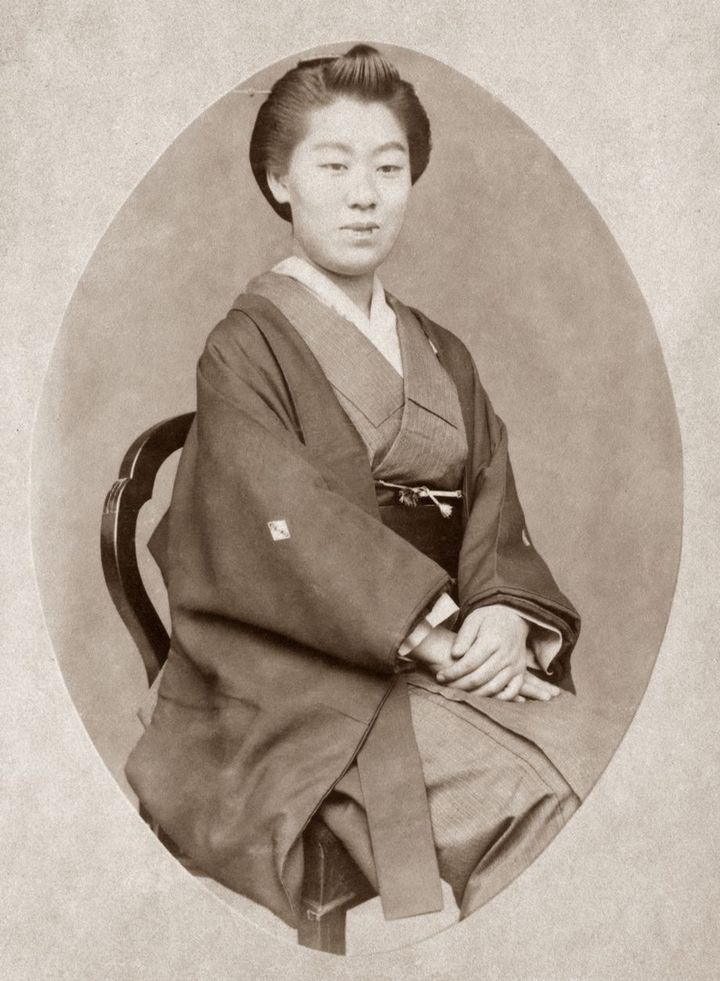 小泉セツ、20歳のころ