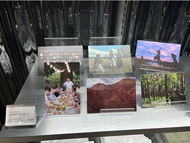 LISTEN. ポストカード(全6種、各220円)