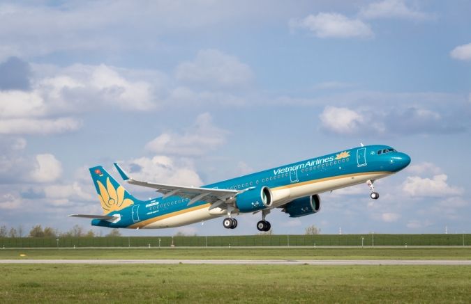 ベトナム航空 機影