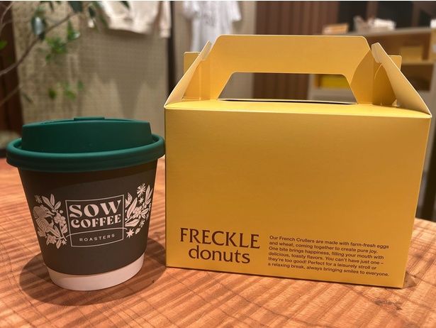 SOW COFFEEとコラボした「FRECKLE ORIGINAL BLEND」(600円)