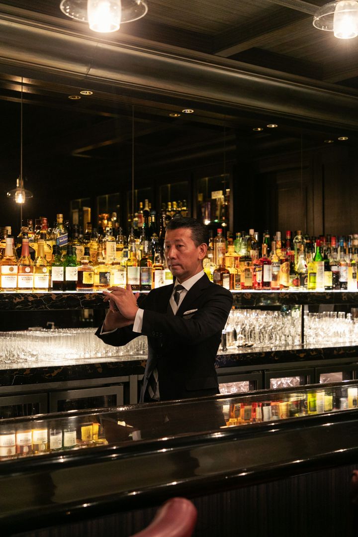 チーフバーテンダーの大竹学さん