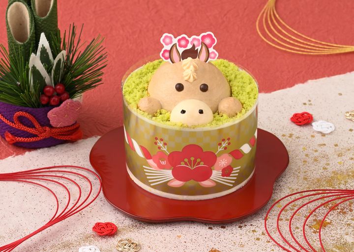 「干支のケーキ（午）」（税込 810円） width=