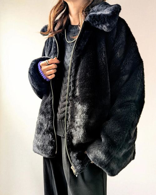 しまむらのファーアウター4