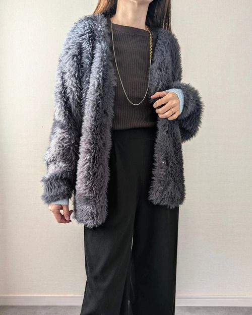 しまむらのファーアウター6