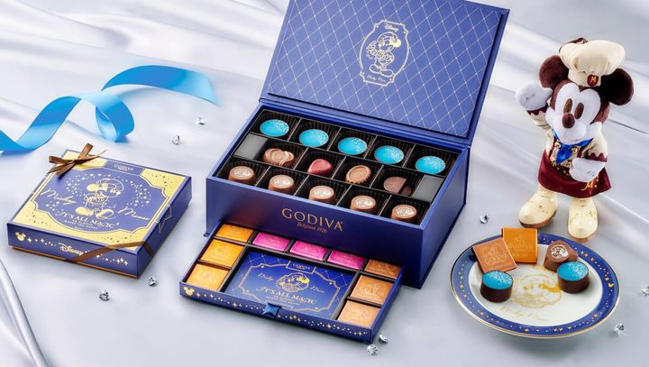 「ゴディバ」共同企画コレクション「DISNEY VALENTINE 2026」