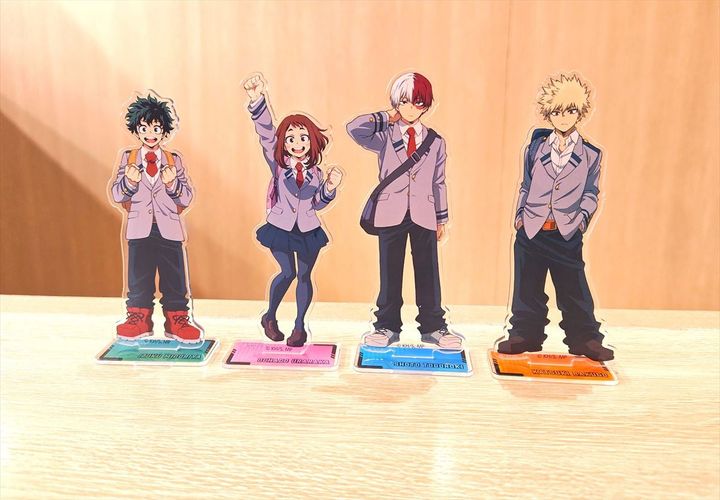くら寿司＆「僕のヒーローアカデミア」コラボ第3弾の「アクリルスタンド」