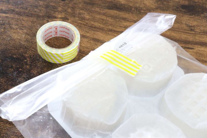 キッチン用ラベルテープ（PITTA PETTA、パターンA、15mm×3m） 冷凍室OK