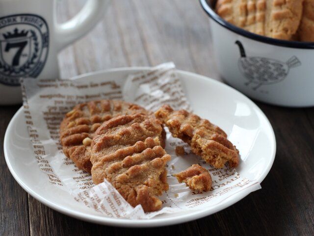 ピーナッツバタークッキー