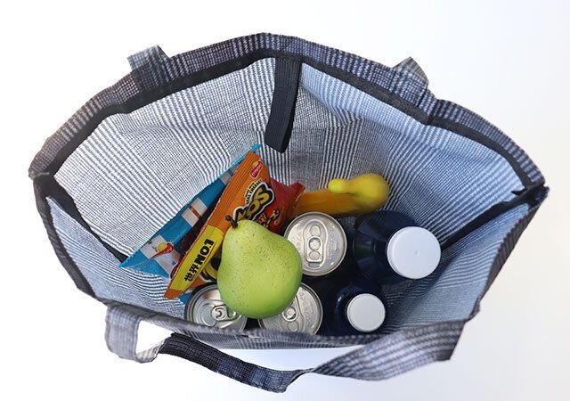 宝島社雑誌付録オトナミューズ2026年2月号の紀ノ国屋×ジャーナルスタンダード保冷・保温ポーチ＆グレンチェックのトートバッグ3