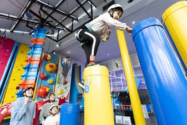 屋内施設のため天候に左右されずに楽しめる 画像提供：バンダイナムコアミューズメント