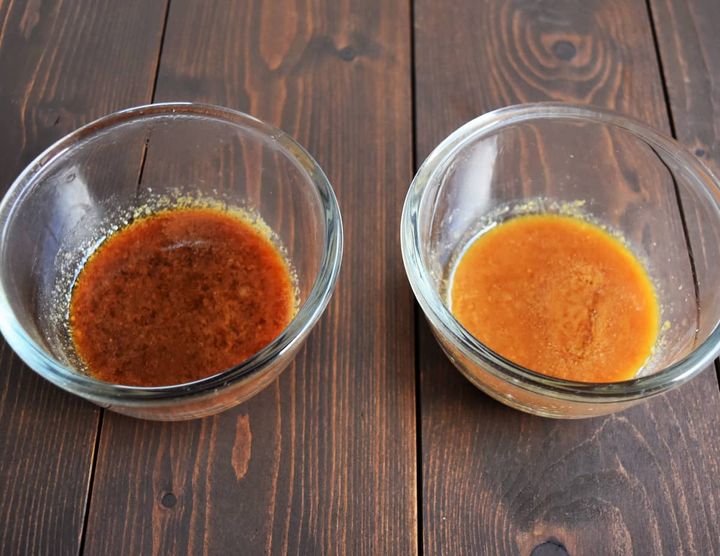 「ヨーグルトみそ焼豚・しょうゆ焼豚」