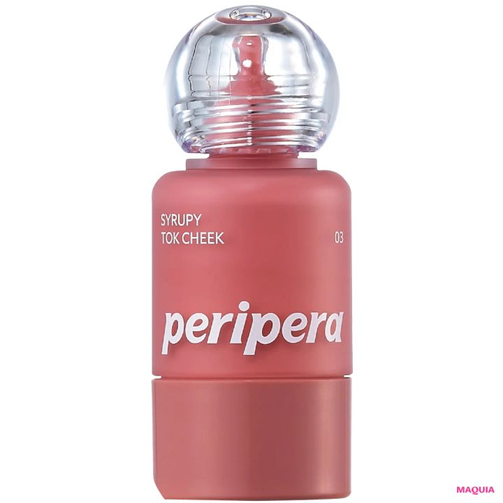 コスメ メイクトレンド ミーハー派 ペリペラ シロッピー トック チーク ＃03