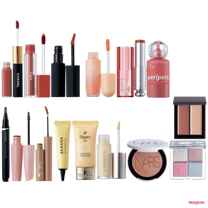 【最新メイクトレンド】ミーハー派エディターのおすすめコスメ15選！主役級チーク、ハイスペ飲み会リップを熱烈リコメンド