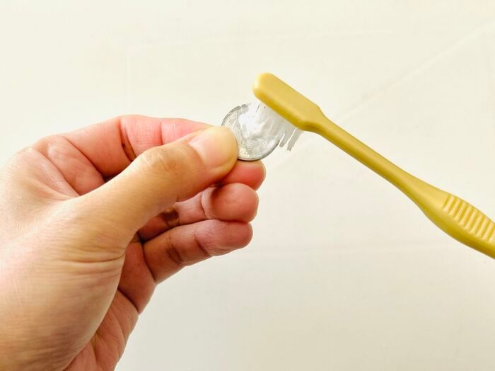 汚れた硬貨が”新品