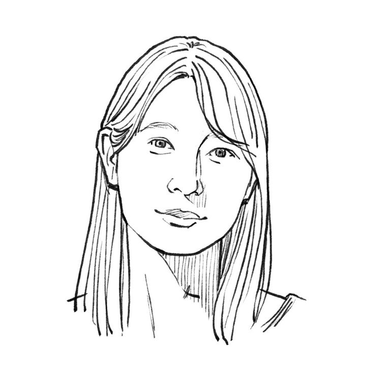 高瀬隼子のイラスト