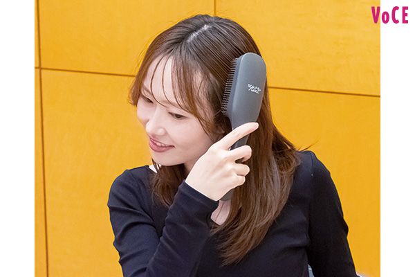 根元がふわっと。まとまり感が出る！