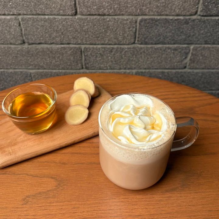 スタバ はちみつ生姜 米糀ミルク ラテ（Hot）