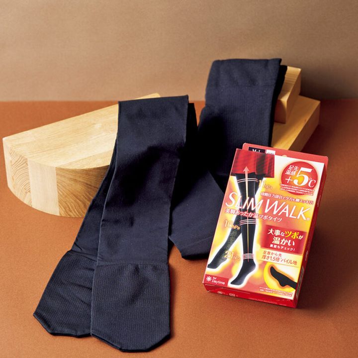 スリムウォーク® 美脚あったか 温ツボタイツ 全2 サイズ オープン価格／ピップ