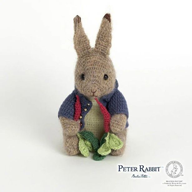 「編みぐるみ＜ピーターラビット(TM)＞(編み物材料セット)」(6930円)