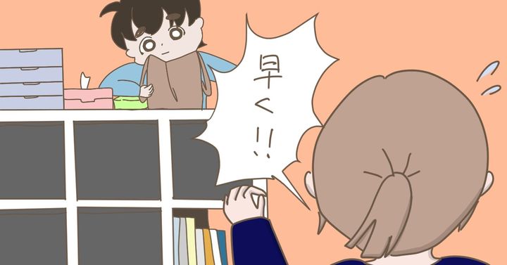 棚の上が気になりすぎて、次の行動に移れないことも…