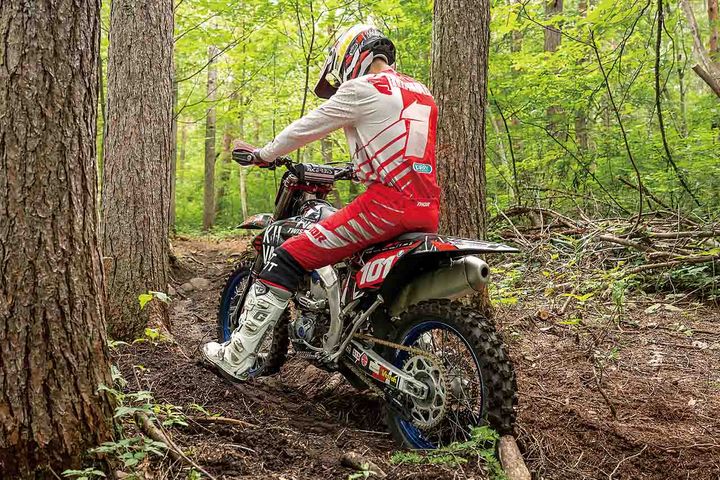 チャンピオン 渡辺学に学ぶ!! 超実戦的エンデューロライテク 木の根攻略編