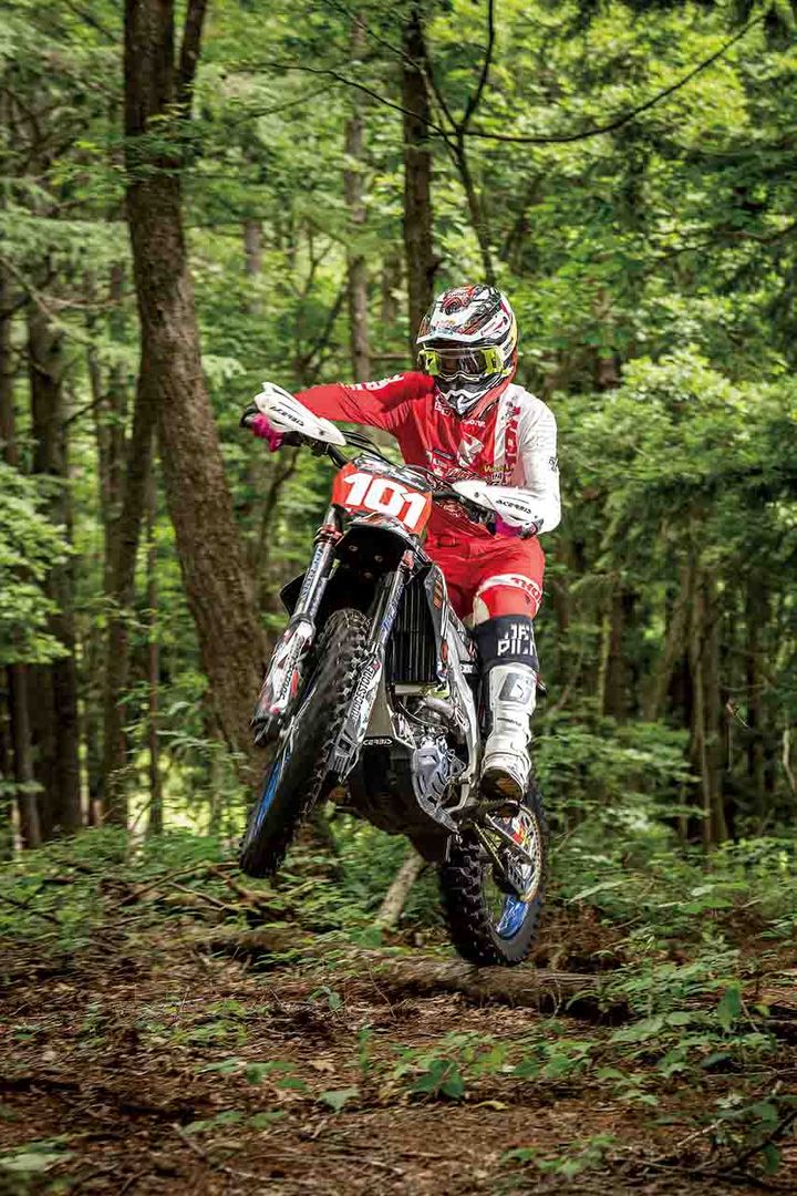 チャンピオン 渡辺学に学ぶ!! 超実戦的エンデューロライテク 木の根攻略編