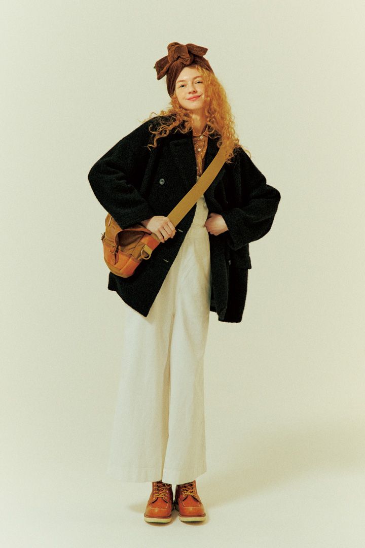 真っ黒なコートはコーデをピシッと引き締める【本日のFUDGE GIRL-12月27日】