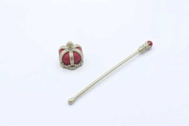 ダイソー ミニチュア 王冠と杖