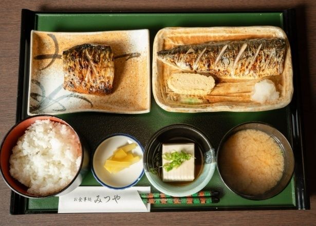みつや「若狭路鯖定食」(1480円)