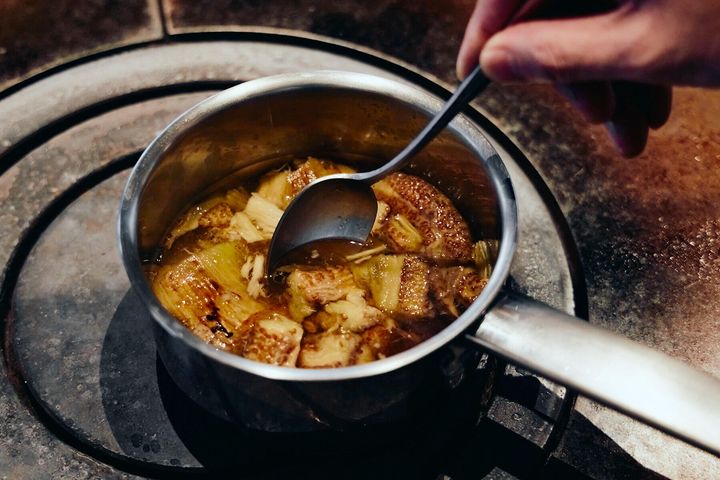 焼きなすソースをつくる①