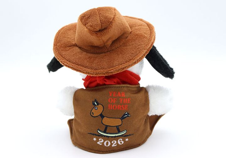 SNOOPY [スヌーピー]カウボーイスヌーピーのぬいぐるみポーチ後ろ姿