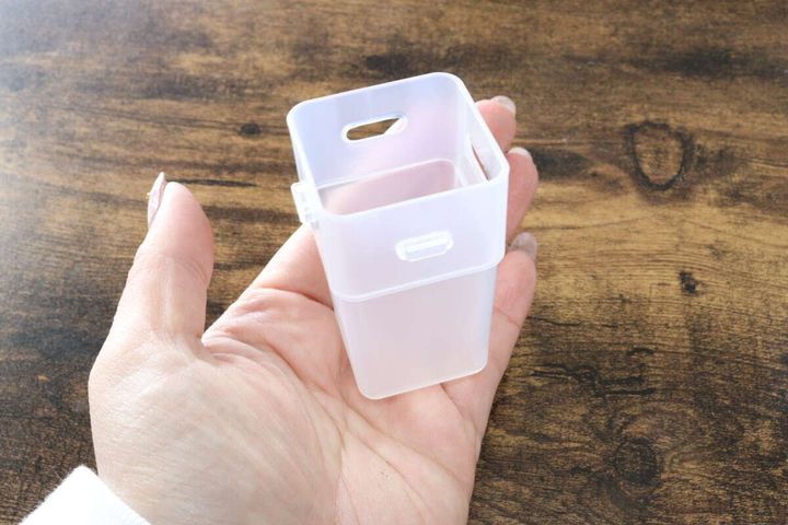 こまごま整理カップS 4P 形状 サイズ感