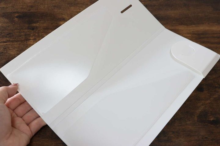 マグネットファイル（A4変形1／2、WH） 形状